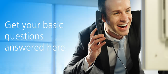Get your basic questions answered here